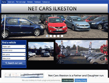 Tablet Screenshot of netcarsilkeston.co.uk